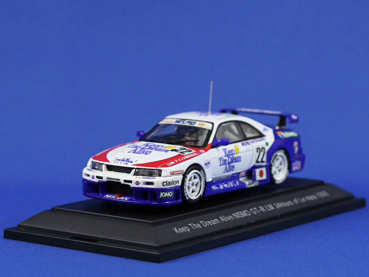 EBBRO 1/43 Keep The Dream Alive NISMO GT-R LM Le Mans 1995 日産 ニッサン ニスモ スカイライン GT-R R33 ル・マン #22 エブロ_画像4