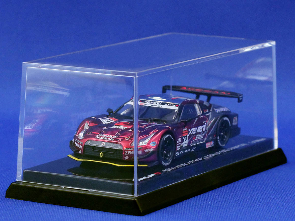 京商 1/64 ニスモ特注 XANAVI NISMO GT-R R35 2008 #23　996台限定品！ ザナヴィ クローム レッド KYOSHO Chrome GT500_画像2