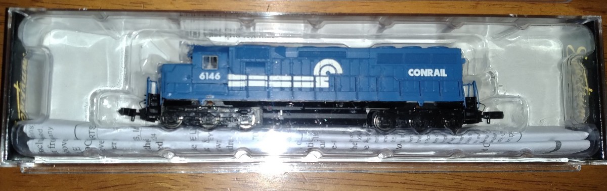 Nゲージ　ディーゼル機関車　BACHMANN　Spectrum ITEM NO 82762 N SD-45 DIESEL LOCO_DCC READY CONRAIL#6146_画像1