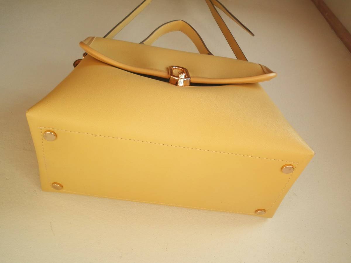 SUZANNE* сумка на плечо * ручная сумочка * горчица Karashi цвет * горчица цвет * желтый цвет * симпатичный сумка * кожзаменитель * искусственная кожа * прекрасный товар 