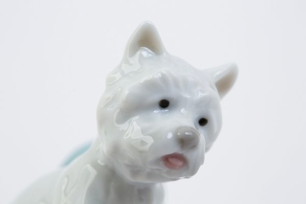 高い信頼 厚い信頼 可愛い仲間 リヤドロ LLADRO 6985 中古 フィギュリン 犬 リヤドロ