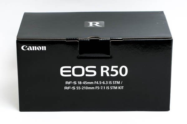 CANON キャノン EOS イオス R50・18-45 IS STM ミラーレスデジタル一眼 AF・AEカメラ レンズキット ホワイト 未使用品 #35928_画像2