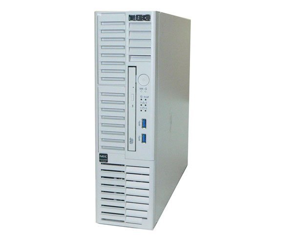 NEC Express5800/T110j-S (N8100-2797Y) Pentium Gold G5420 3.2GHz メモリ 8GB HDD 1T×2(SATA 3.5インチ) DVD-ROM_画像1