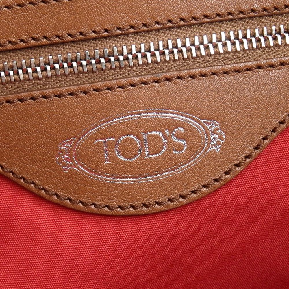 超美品 トッズ TOD's 2020年商品 XBWANYH0200 Dスタイリング レザー 2way ショルダー ボストン ミニ ハンド バッグ レディース 数回使用程