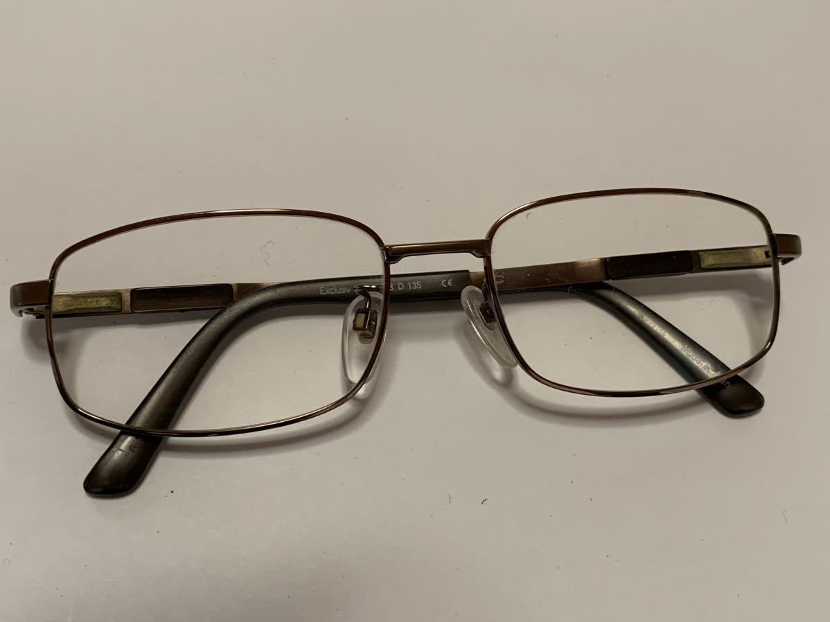 【RODENSTOCK】フルリム　眼鏡　メガネフレーム　Exclusiv R0368 D 135 △53□17　度入り_画像8