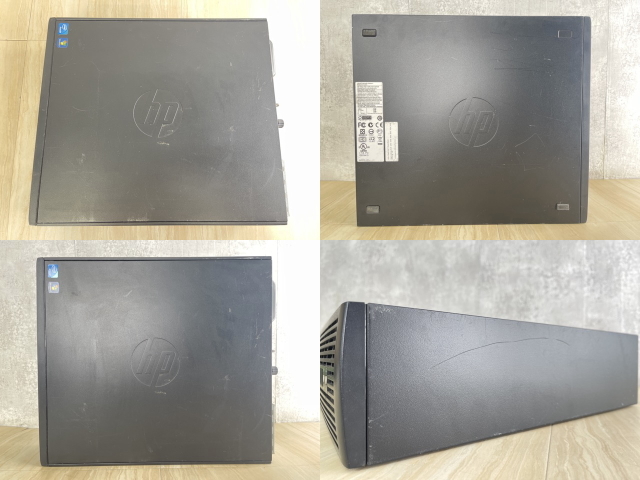 HP デスクトップパソコン 【中古】動作保証 HP Compaq Pro 4300 SFF Celeron G1610 2.60GHz 8GB HDD500GB Win7 Home 黒/7870_画像6