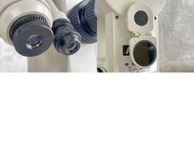 光学式セオドライト 測量計 測量機【中古】 Nikon ニコン THEODOLITE NT-2CD 360°専用ケース付き/ 55456_画像10