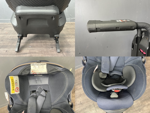 チャイルドシート【中古】AILEBEBE BF883 エールベベ クルット4i グランス カームネイビー ISOFIX ベビーシート/55621_画像9