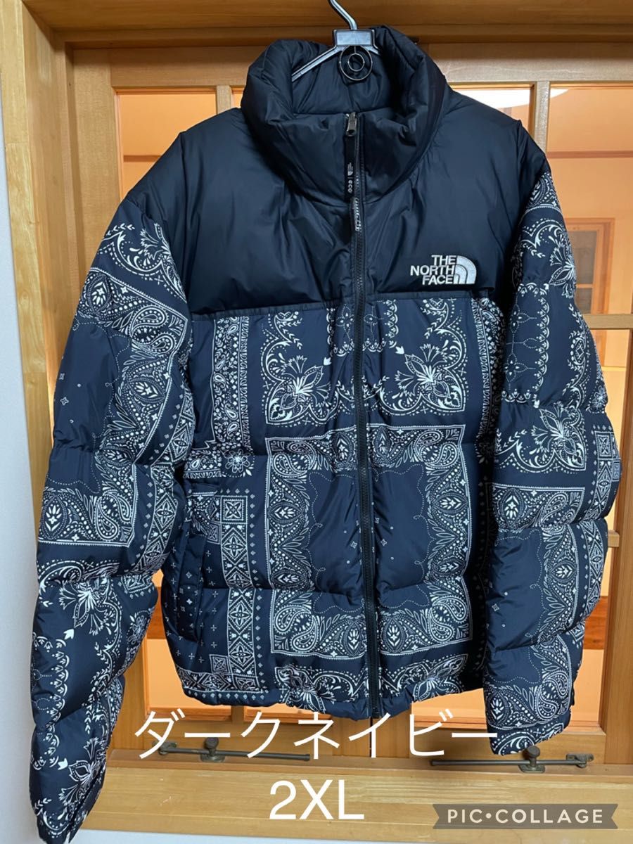 日本未発売 ノースフェイス ヌプシ ジャケット ペイズリー 日本未発売 ノースフェイス ヌプシ ジャケット ペイズリー
