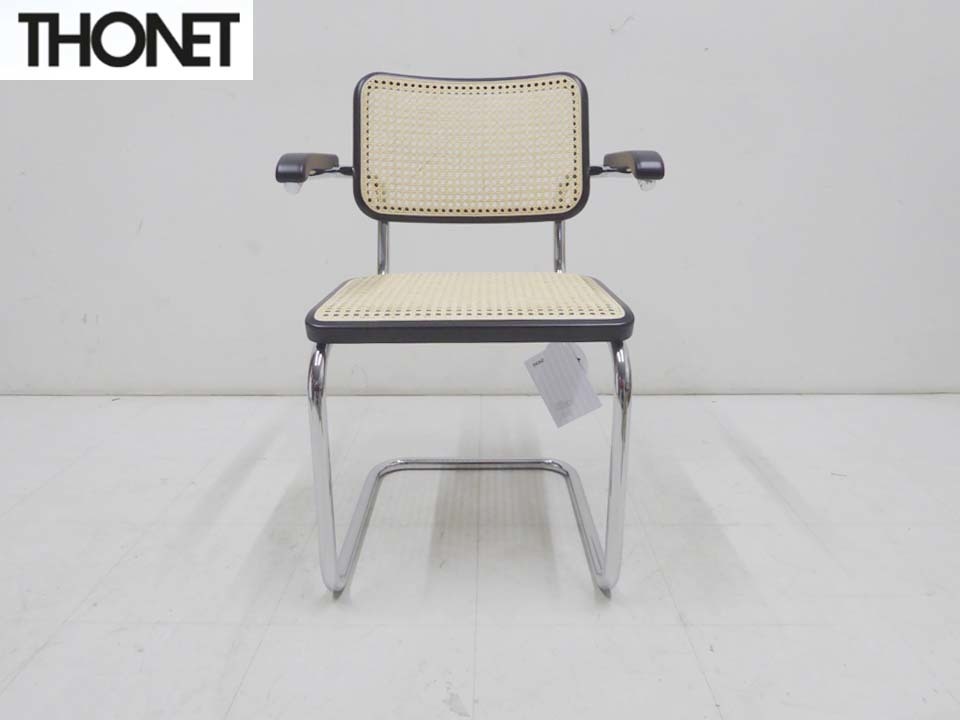 未使用品■THONET トーネット■カンティレバーチェア S64V ブラック タグ付き(2) 定価30万円の画像1