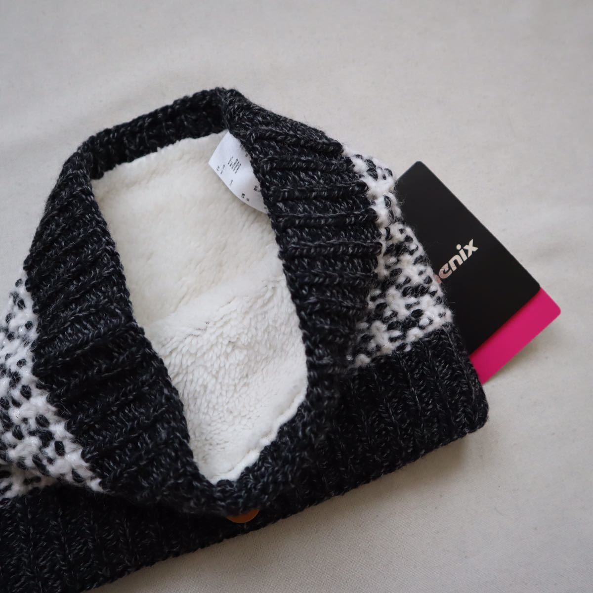 [ new goods ] Phoenix phenix lady's neck warmer SNOWFALL NECK WARMER PS988NW60 black free 