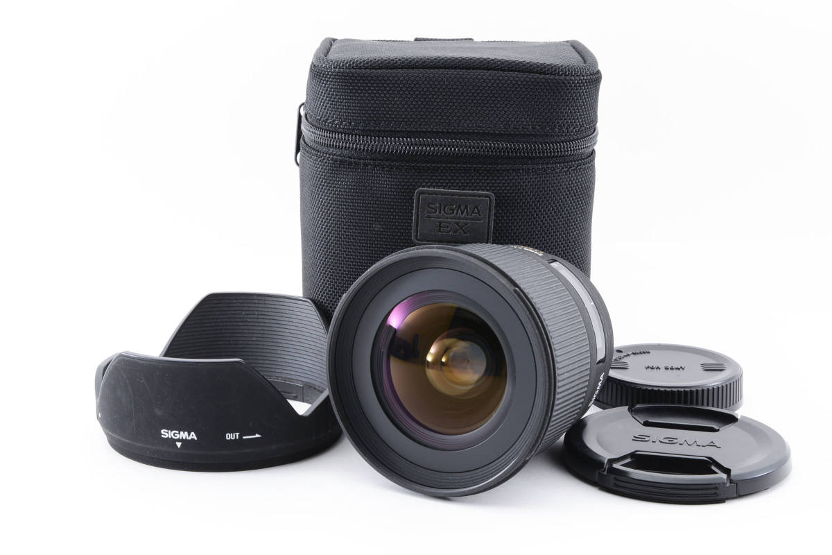 【良品】ソニーミノルタ用 SIGMA 24mm f/1.8 EX DG ASPHERICAL for SONY AF Camera Lens オートフォーカス 0495