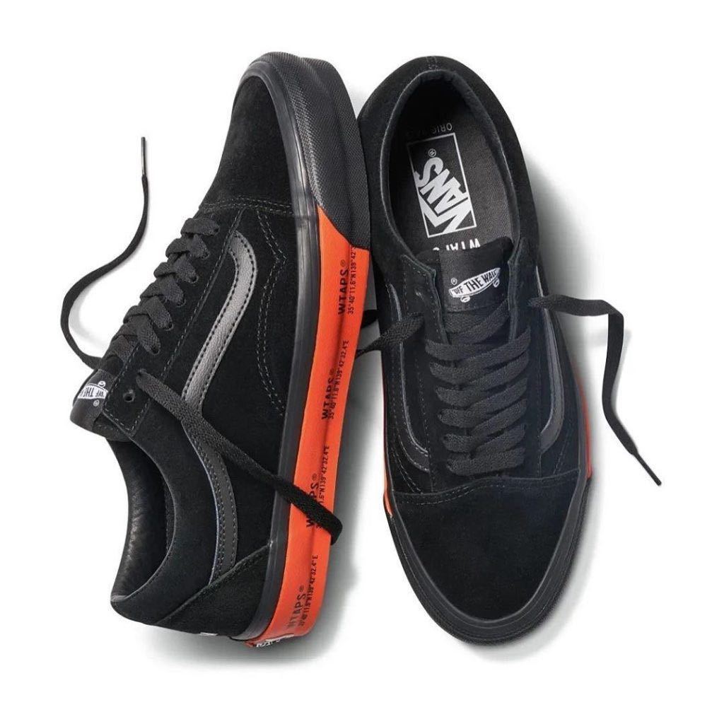 WTAPS × VANS VALT OG OLD SKOOL LX 27cm US9 ORANGE BLACK ダブルタップス バンズ オールドスクール オレンジ ブラック 黒 _画像1