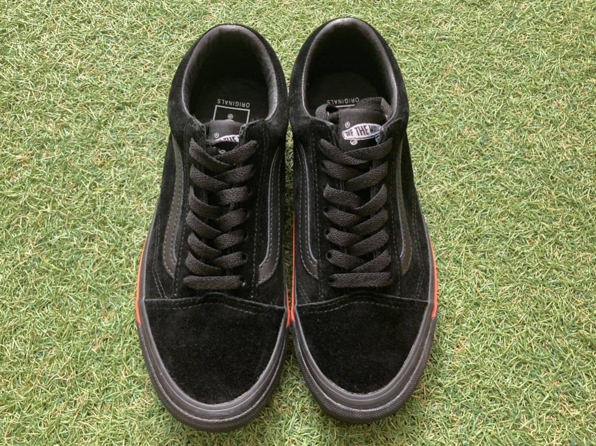 WTAPS × VANS VALT OG OLD SKOOL LX 27cm US9 ORANGE BLACK ダブルタップス バンズ オールドスクール オレンジ ブラック 黒 _画像6