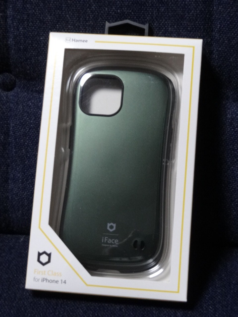 新品■iFace First Class for iPhone14 (Forest Green)_画像1