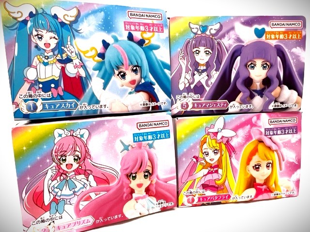 ひろがるスカイ！プリキュア 4 キューティー フィギュア キュア スカイ プリズム バタフライ Soaring Sky Pretty Cure Precure プレゼント_画像3