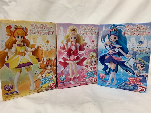Go! プリンセス プリキュア 3 キューティー フィギュア キュア フローラ マーメイド トゥインクル Princess Pretty Cure Gift プレゼント_画像2