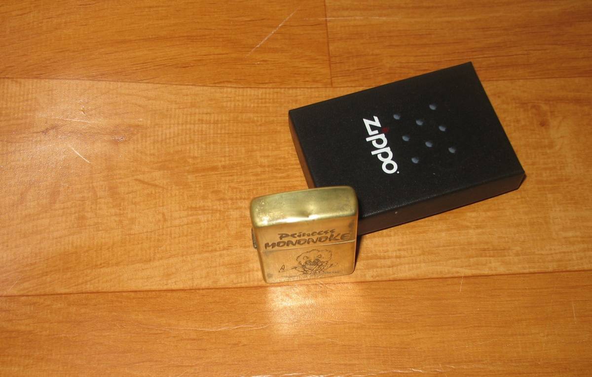 スタジオジブリ　もののけ姫サン　ジッポー ZIPPO 中古　_画像4