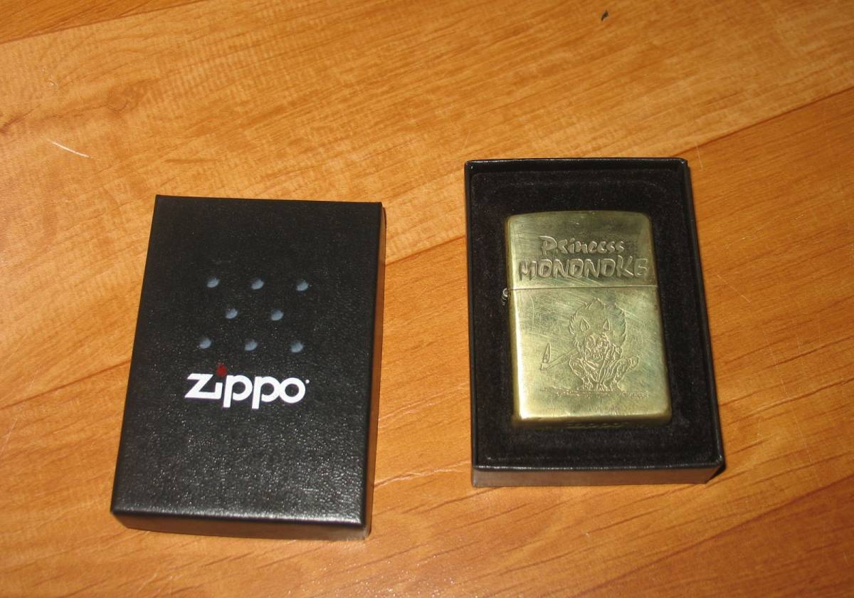 スタジオジブリ　もののけ姫サン　ジッポー ZIPPO 中古　_画像1