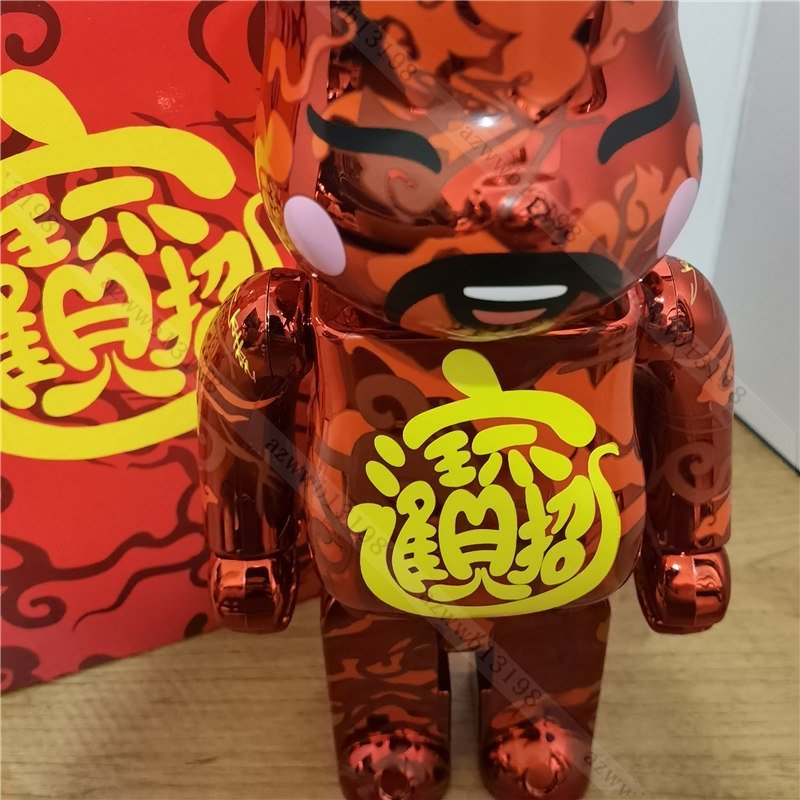 BE@RBRICK 恵比寿 レッド red メッキ ベアブリック bearbrick コラボ MEDICOM TOY 400% メディコム トイ_画像3