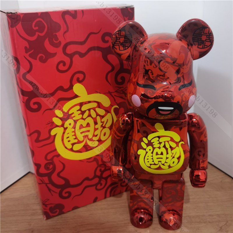 BE@RBRICK 恵比寿 レッド red メッキ ベアブリック bearbrick コラボ MEDICOM TOY 400% メディコム トイ_画像1