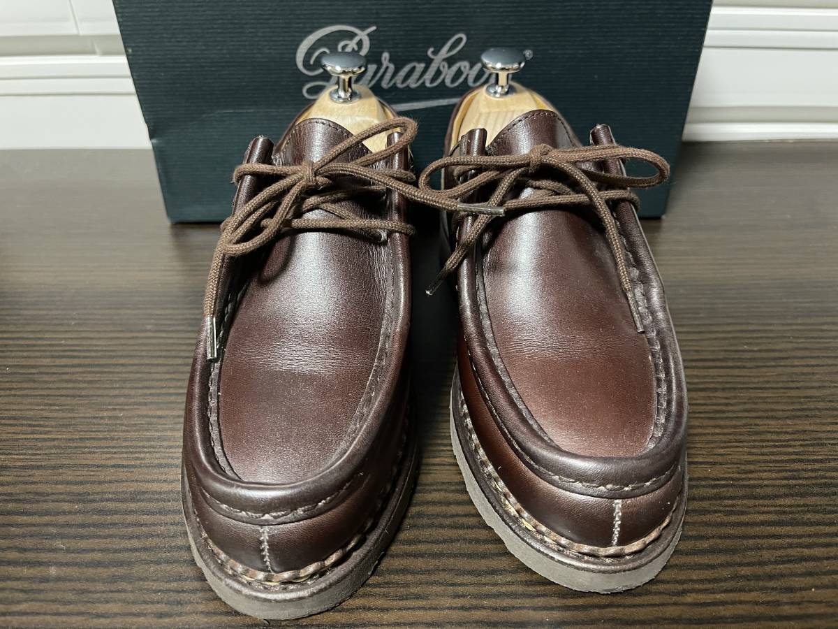 ★ PARABOOT MICHAEL / GRIFF II MARRON LIS CAFE SIZE 22.5cm 721213パラブーツミカエル★_画像3