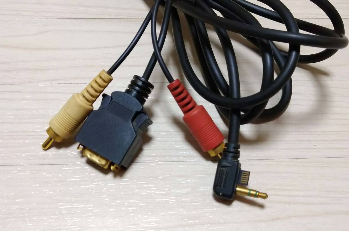 [D терминал кабель ( звук кабель в одном корпусе ) = в одном корпусе Jack ] примерно 2.8m// рабочее состояние подтверждено 