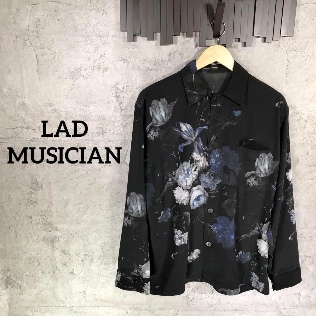新作人気 『LAD MUSICIAN』ラッドミュージシャン (42) 花柄長袖シャツ