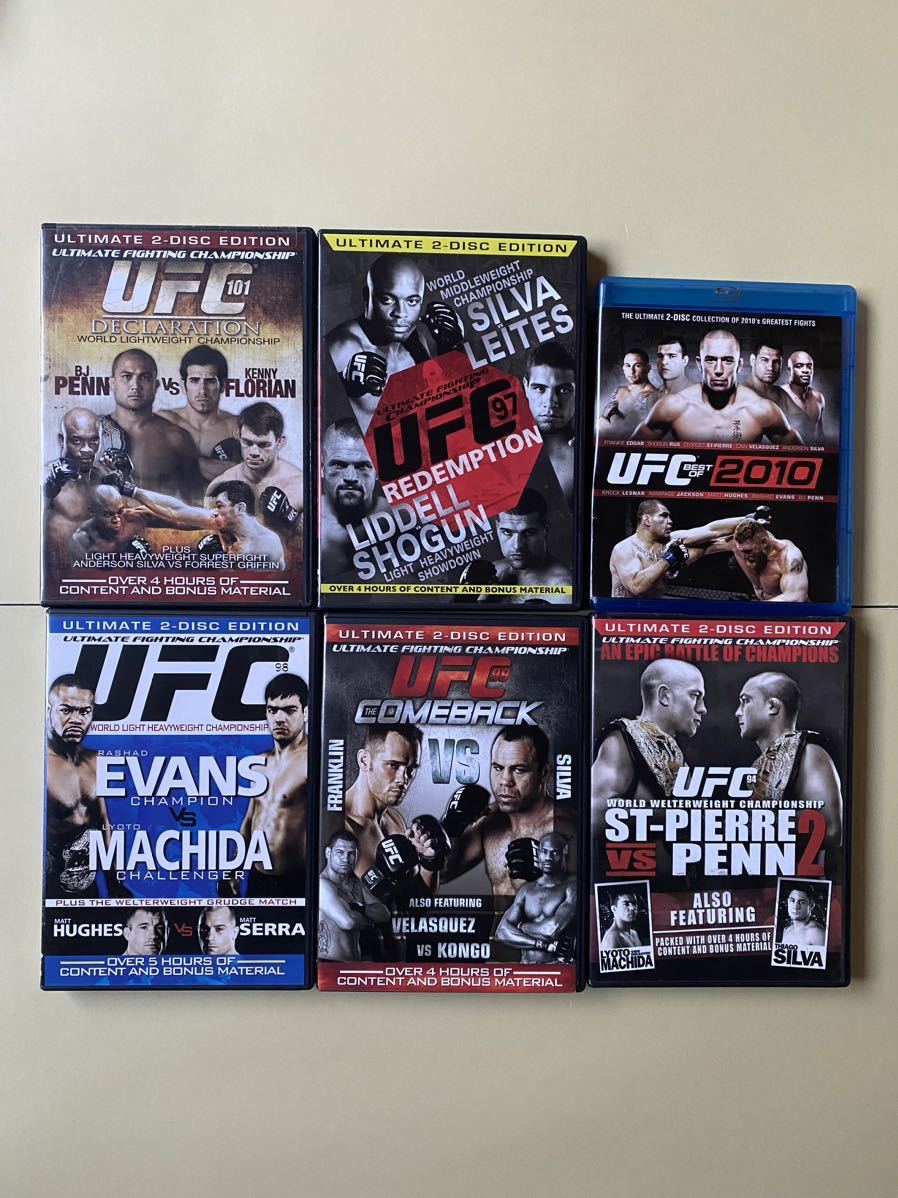 UFC 総合格闘技　DVD ・blu-ray 8組セット_画像1