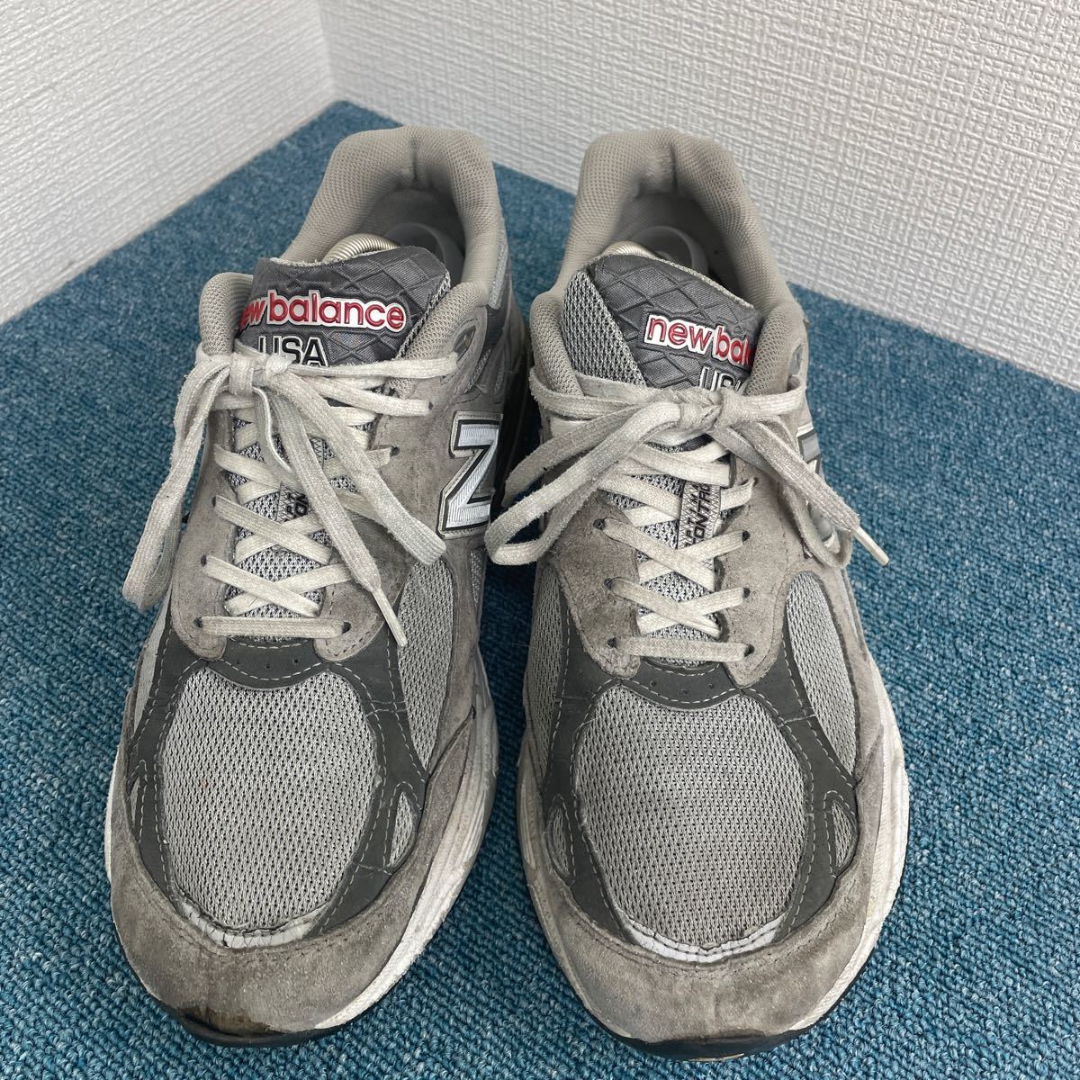 【難あり】newbalance 990 ニューバランス MADE IN USA 古着 アメカジ スニーカー アメリカ製_画像2