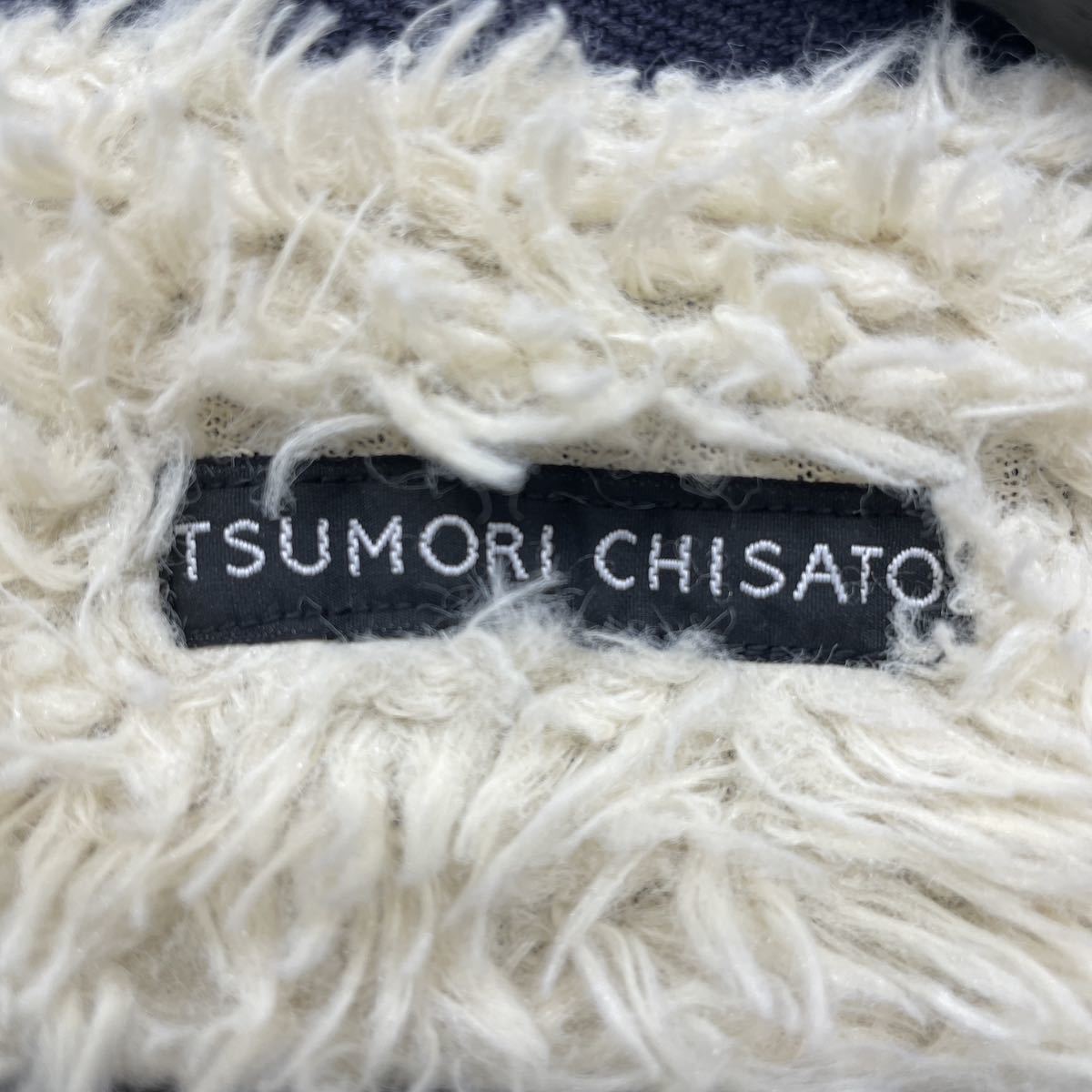 TSUMORI CHISATO モッズコート ミリタリー ファー コットン コート size 1_画像8