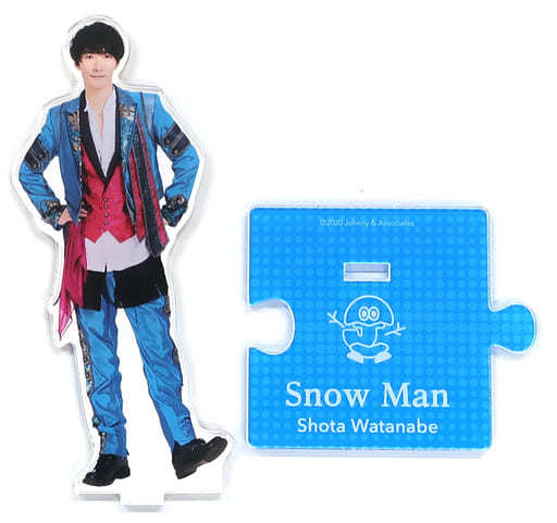 Johnnys’ ISLAND STORE アクリルスタンド’20夏 渡辺翔太(Snow Man) 中古_画像2