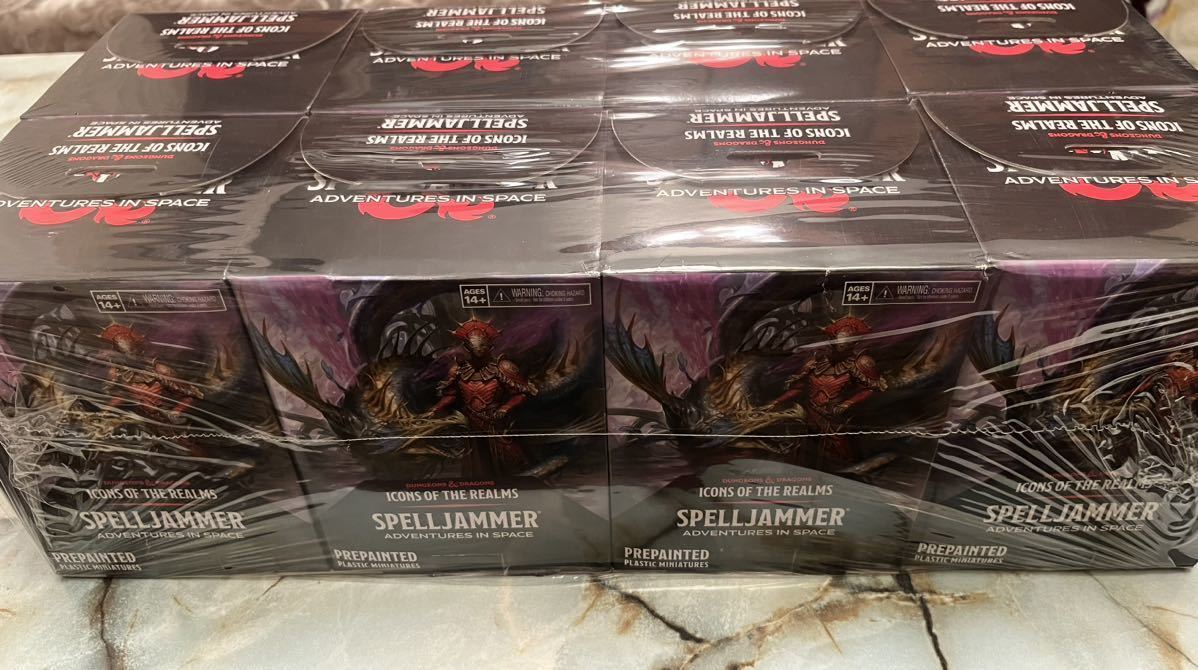 【新品未開封】D&D Spelljammer - Adventures in Space Booster Pack 8Packs ミニチュア ダンジョンズ & ドラゴンズ ブースターパック2_画像1