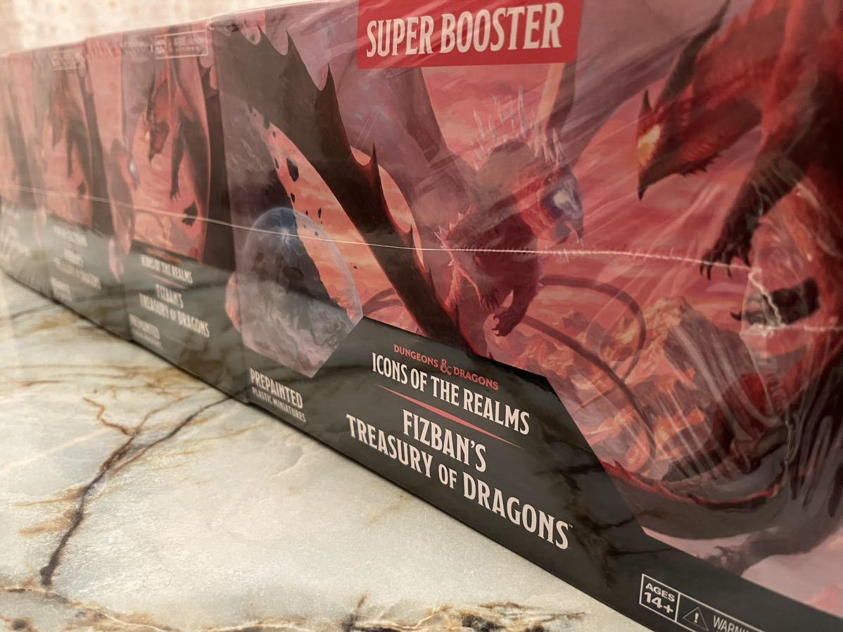 【新品未開封】D&D Fizban's Treasury of Dragons Booster Pack 8Packs ミニチュア セット ダンジョンズ & ドラゴンズ ブースターパック 2_画像3