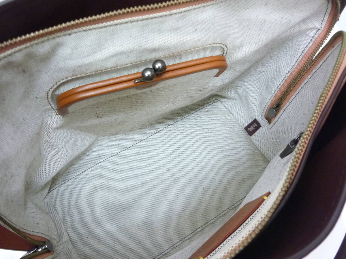 COACH コーチ 59983 ダコタサッチェル レザー 2WAY ショルダー トート ハンドバッグ 手持ち レディース ピンク系 a_画像8