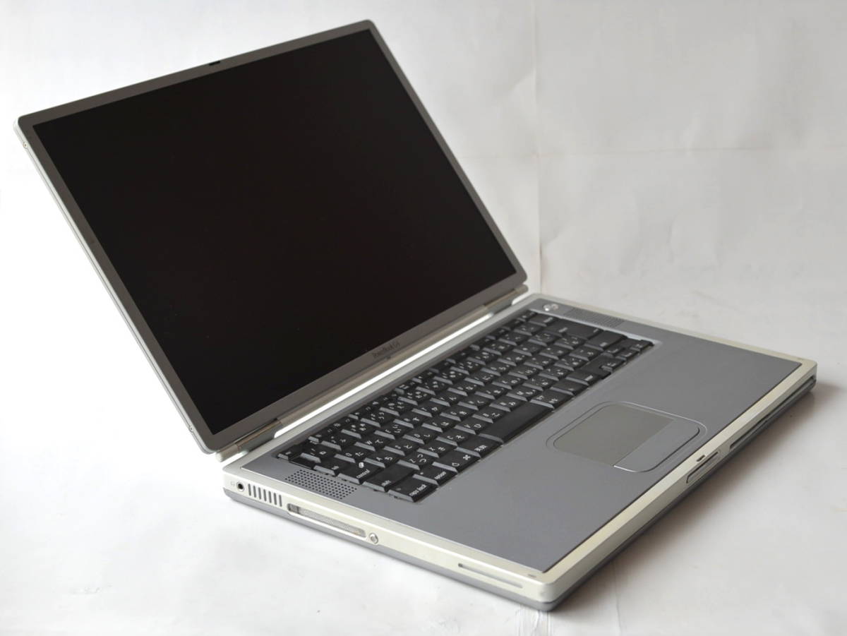 PowerBook G4 チタニウム　400MHz 256MB/38GB/DVD 美　液晶ライン一本　OS９単独起動可_画像3