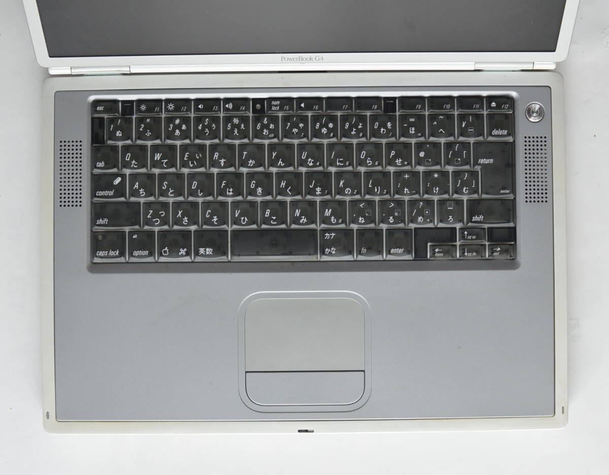 PowerBook G4 チタニウム　400MHz 256MB/38GB/DVD 美　液晶ライン一本　OS９単独起動可_画像4