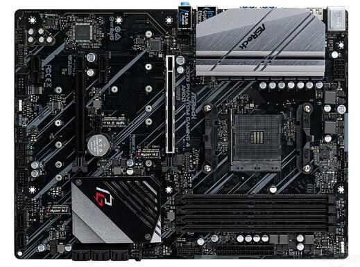 ASRock X570 Phantom Gaming 4 マザーボード AMD X570 AM4 ATX メモリ最大128G対応_画像1