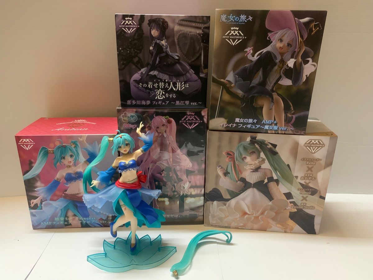 AMP 美少女フィギュアセット おまけあり