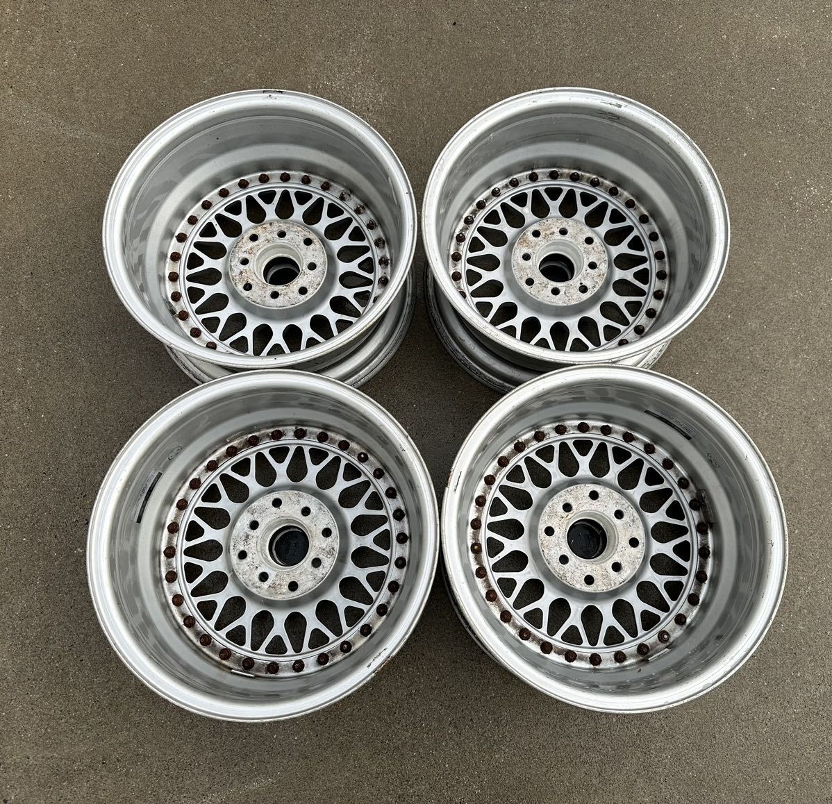 BBS RS036　15×７J+25 PCD100加工　深リム　リバレル加工用_画像8