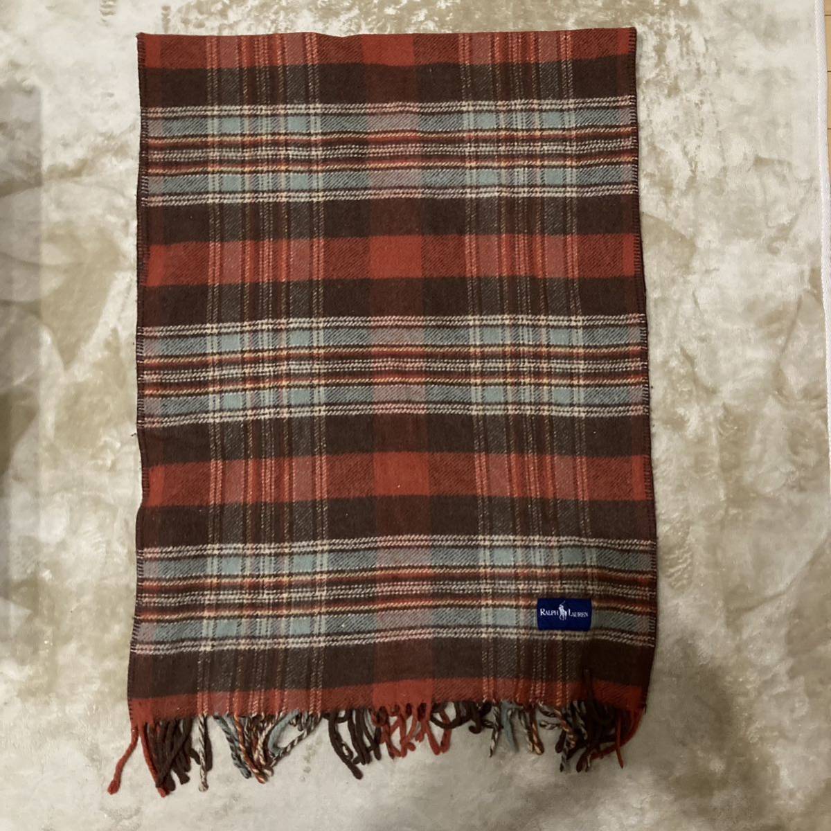 RALGH LAUREN Ralph Lauren muffler blanket 