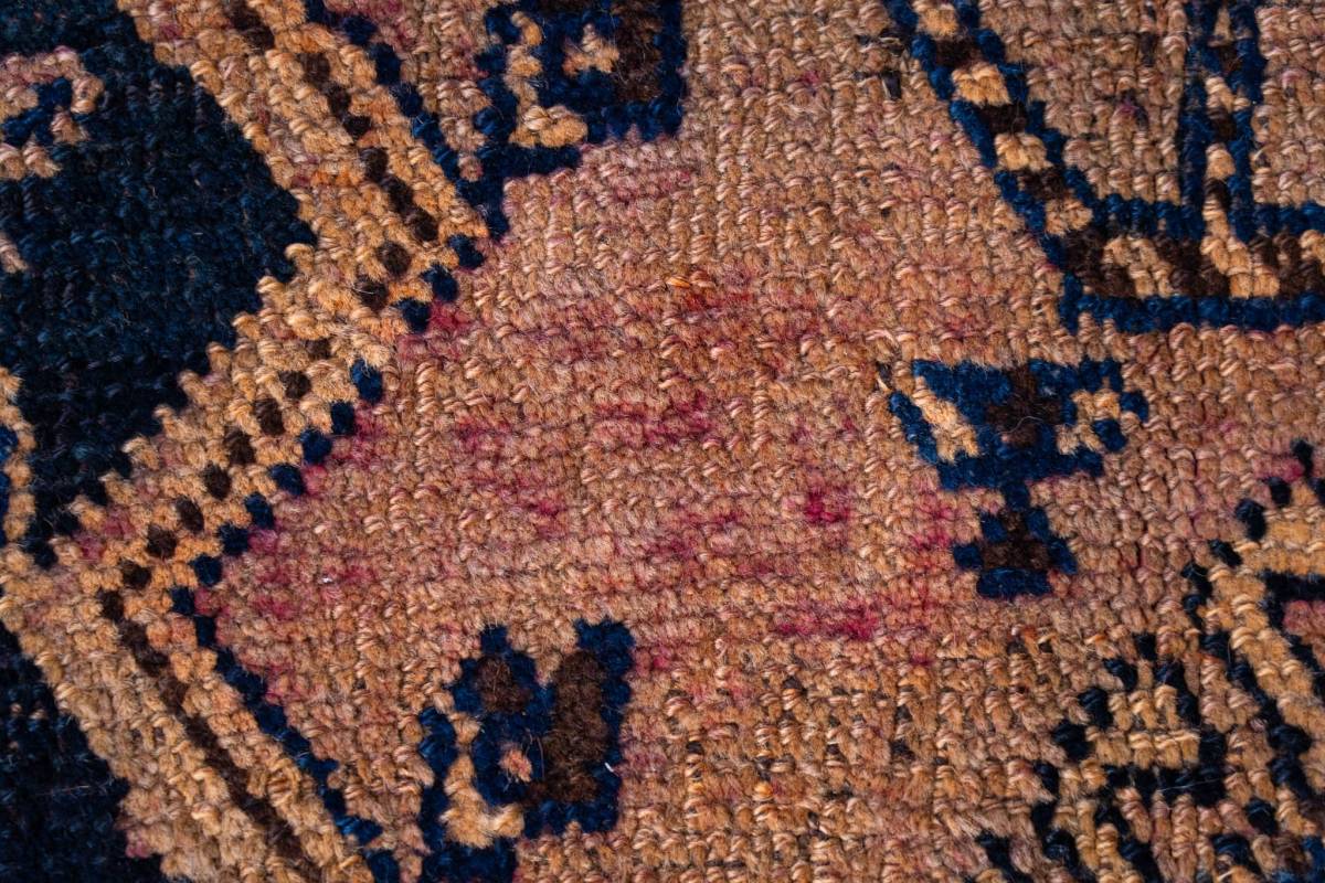 ￥83,000→￥45,000 スペシャル価格 252×114cm 手織り 絨毯 カーペット ヴィンテージ ラグ ペルシャ絨毯_画像10