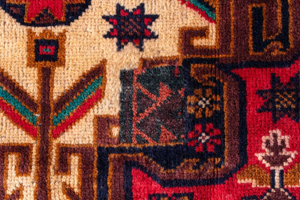 ￥36,000→￥23,000 スペシャル価格 204×105cm 手織り 絨毯 カーペット ヴィンテージ ラグ ペルシャ絨毯_画像7