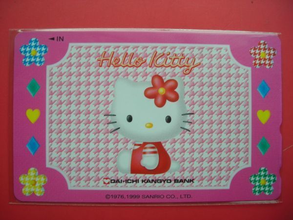  Hello Kitty первый . индустрия Bank не использовался телефонная карточка ③