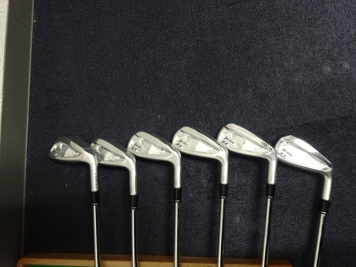 【一般中古】ダンロップ/SRIXON/ZX4/Mk2/アイアン/#5-Pw/6本セット/シャフト dynamic　gold EX/グリップ　IOMIC/まとめて/スリクソン_画像1