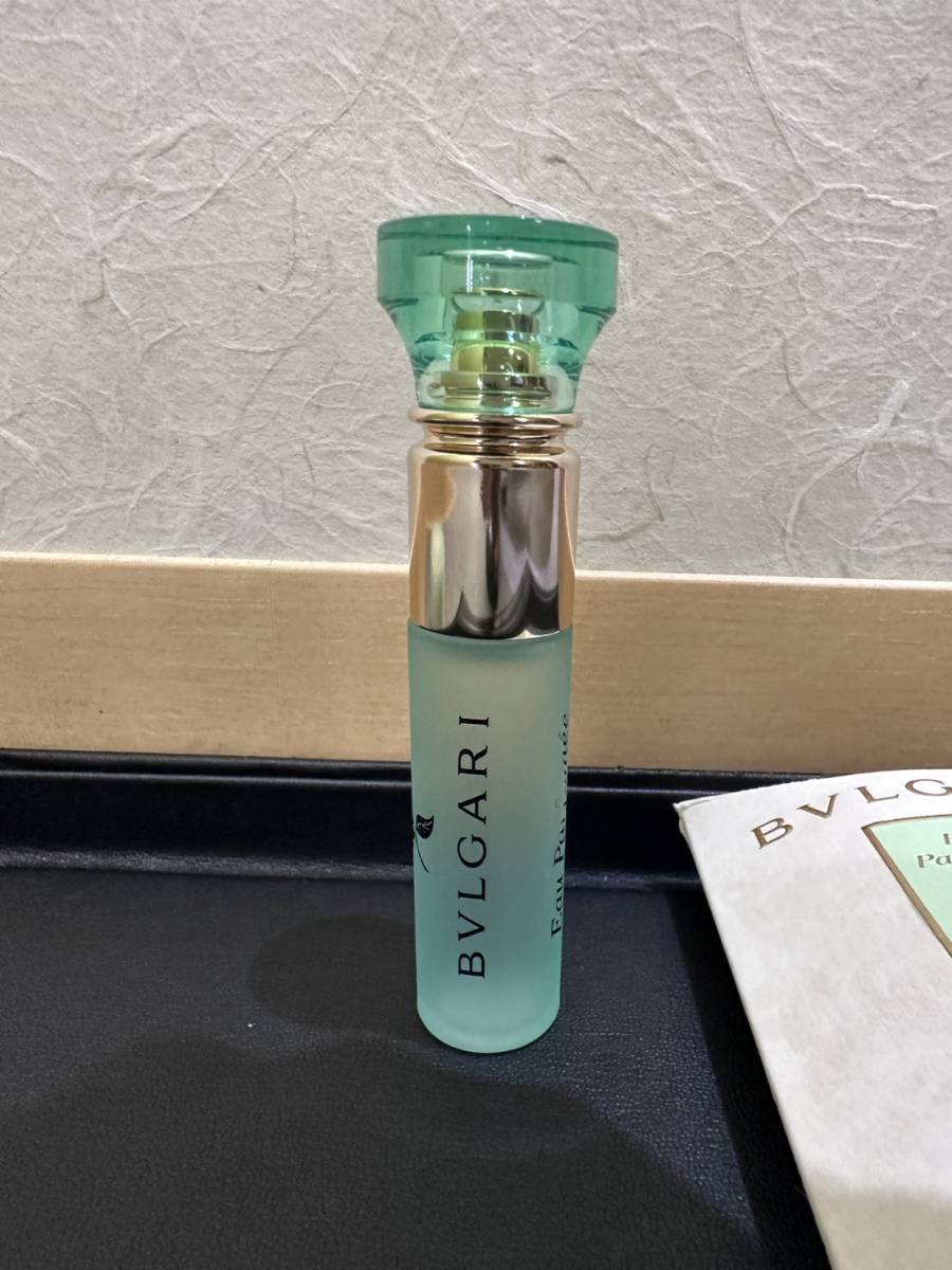 【EKA-5771OH】１円スタート　BVLGARI Eau parfaumee 香水 ブルガリ オ・パフメ オーデヴェール ソープ 香水 10ml ブランド 保管品 コロン_画像3