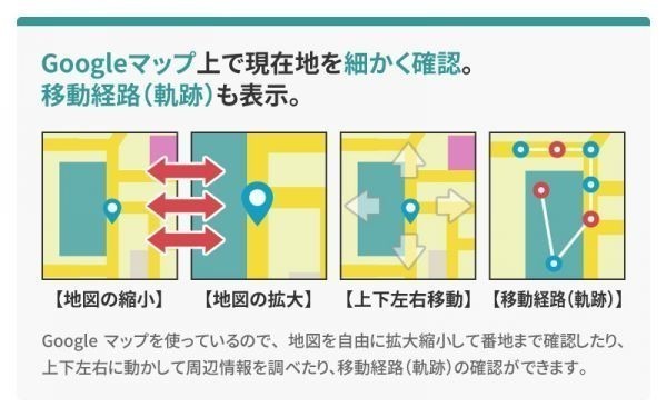 レンタルGPS GPS発信機 ハンディGPS 30日間使い放題 小型 追跡 浮気 子供 車両追跡 認知症 徘徊対策 ミマモルGPSプロ 完全無音 10秒検索_画像4