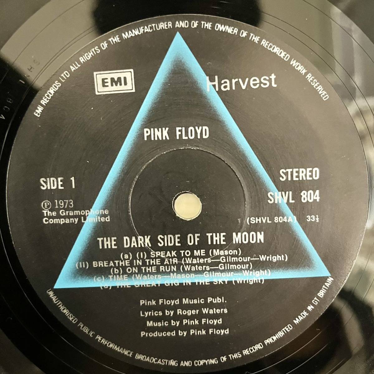 ★［英原盤］Pink Floyd/The Dark Side of the Moon UKオリジ Stereo！超メガレア初期盤！★狂気★ピンクフロイド_画像2