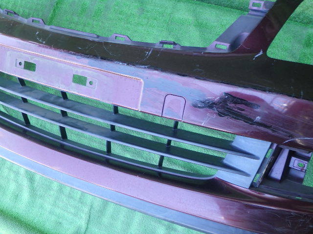 G11 NG11 KG11 ブルーバードシルフィ 純正フロントバンパー 茶 62022 EW040_画像3