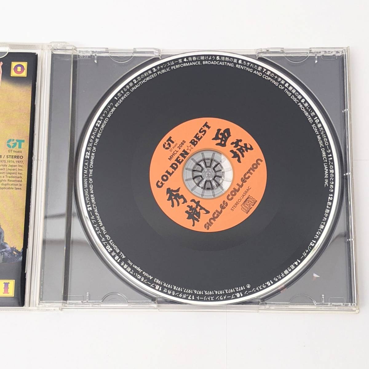 【873】西城秀樹 CD GOLDEN☆BEST シングルコレクション GOLDEN BEST SINGLES COLLECTION MHCL2088 GTMUSIC ゴールデン ベスト　JPOP_画像5